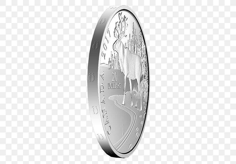 Silver Coin Silver Coin Boreal Woodland Caribou Gold, PNG, 570x570px, Silver, Boreal Woodland Caribou, Bullion, Bullion Coin, Canada Download Free
