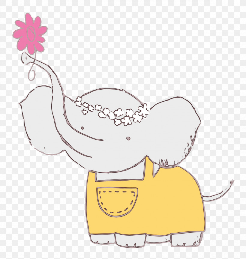 Indian Elephant, PNG, 2372x2500px, Little Elephant, African Elephants, Cartoon, Cat, Catlike Download Free