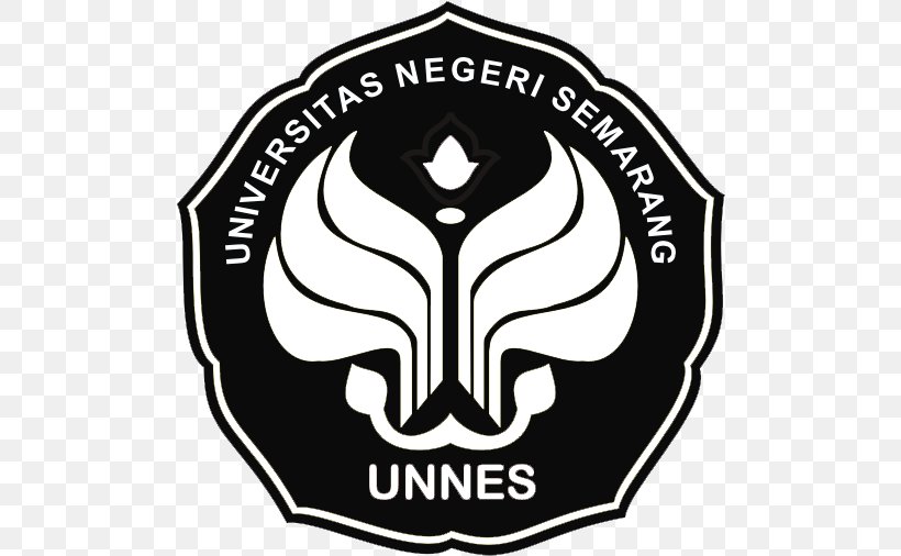 Logo Emblem Semarang University Black And White State University Of Semarang, PNG, 500x506px, Logo, Black, Black And White, Brand, Emblem Download Free