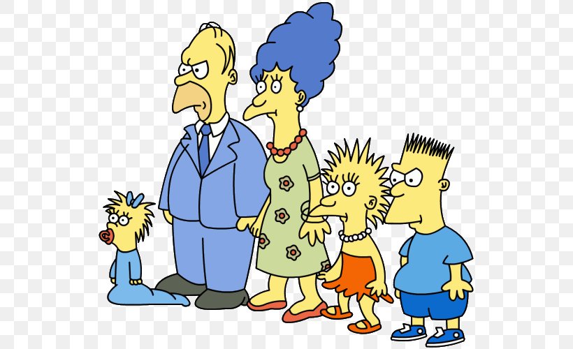 Marge Simpson Homer Simpson Television Show Television Comedy Simpson Family, PNG, 541x500px, Marge Simpson, Area, Artwork, Cartoon, Conversation Download Free