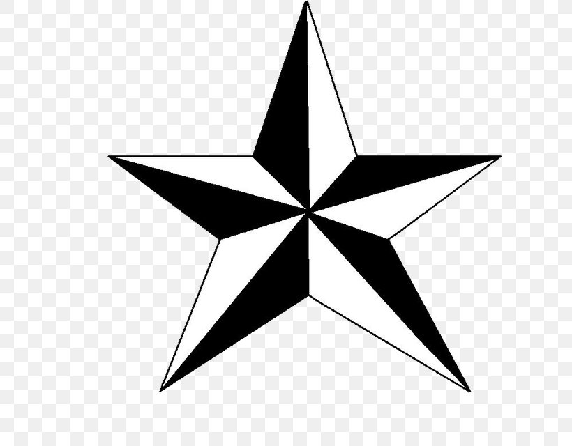 Nautical Star Coloring Book Tattoo Drawing, PNG, 640x640px, Nautical Star, Area, Artwork, Black And White, Book Download Free