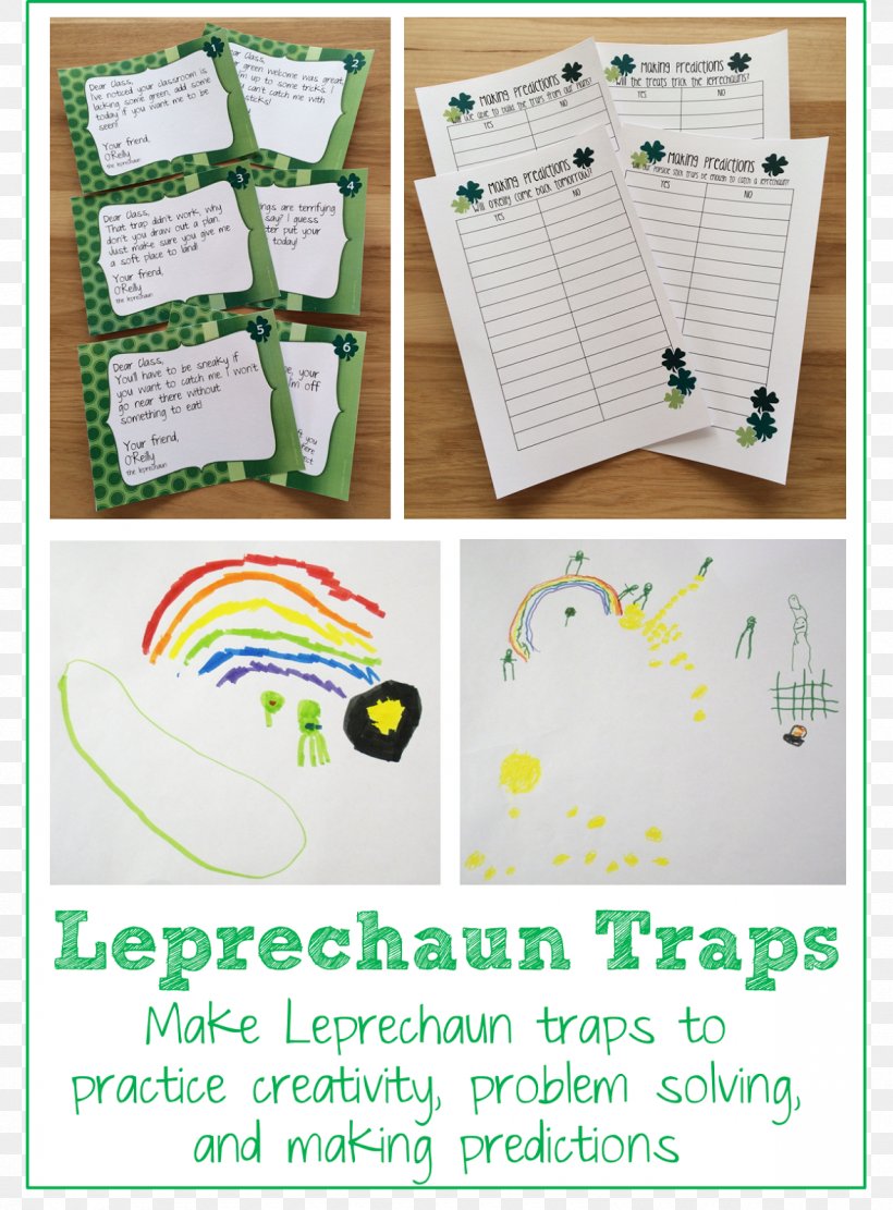 Printing And Writing Paper Leprechaun Traps Drawing, PNG, 1180x1600px, Paper, Construction Paper, Drawing, Green, Idea Download Free