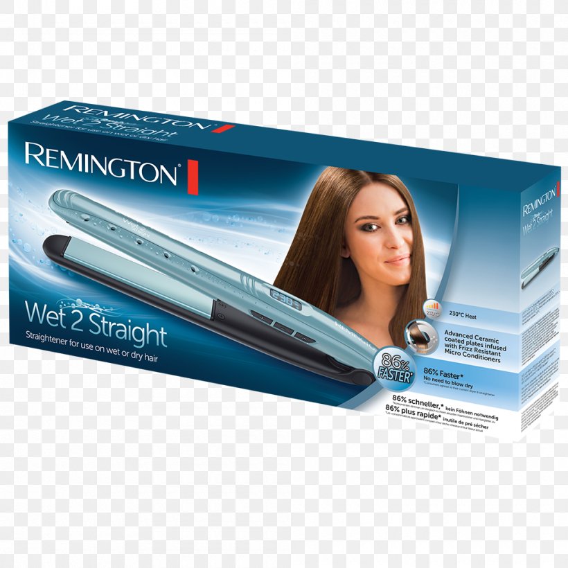 Hair Iron Remington Hair Envy S2880 Straightini Hair Straightening Hair Care, PNG, 1000x1000px, Hair Iron, Advertising, Brand, Ceramic, Clothes Iron Download Free