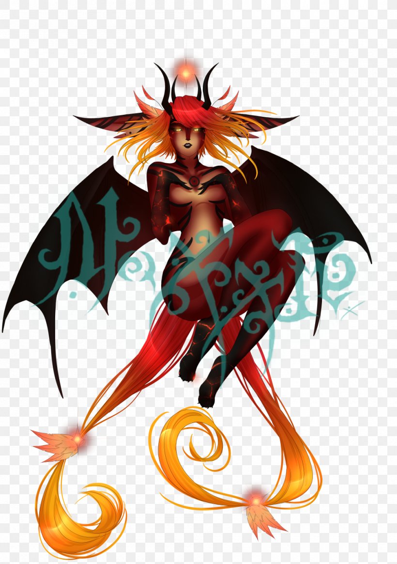Illustration Clip Art Demon, PNG, 1000x1420px, Demon, Art, Dragon, Fictional Character, Mythical Creature Download Free
