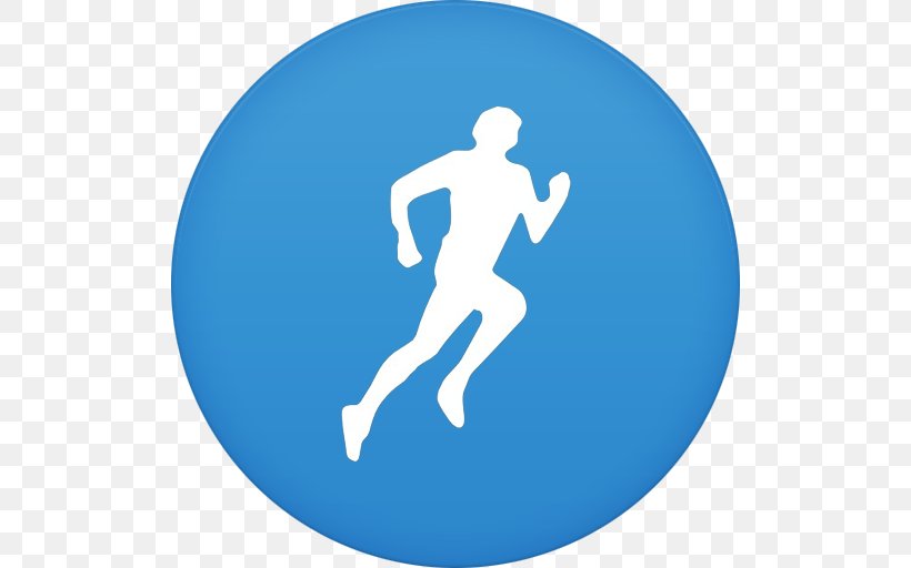Blue Thumb Symbol Sky Hand, PNG, 512x512px, Runkeeper, Android, App Store, Blue, Finger Download Free