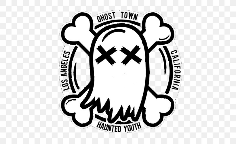 Ghost Town Logo Universe Party In The Graveyard, PNG, 500x500px, Watercolor, Cartoon, Flower, Frame, Heart Download Free