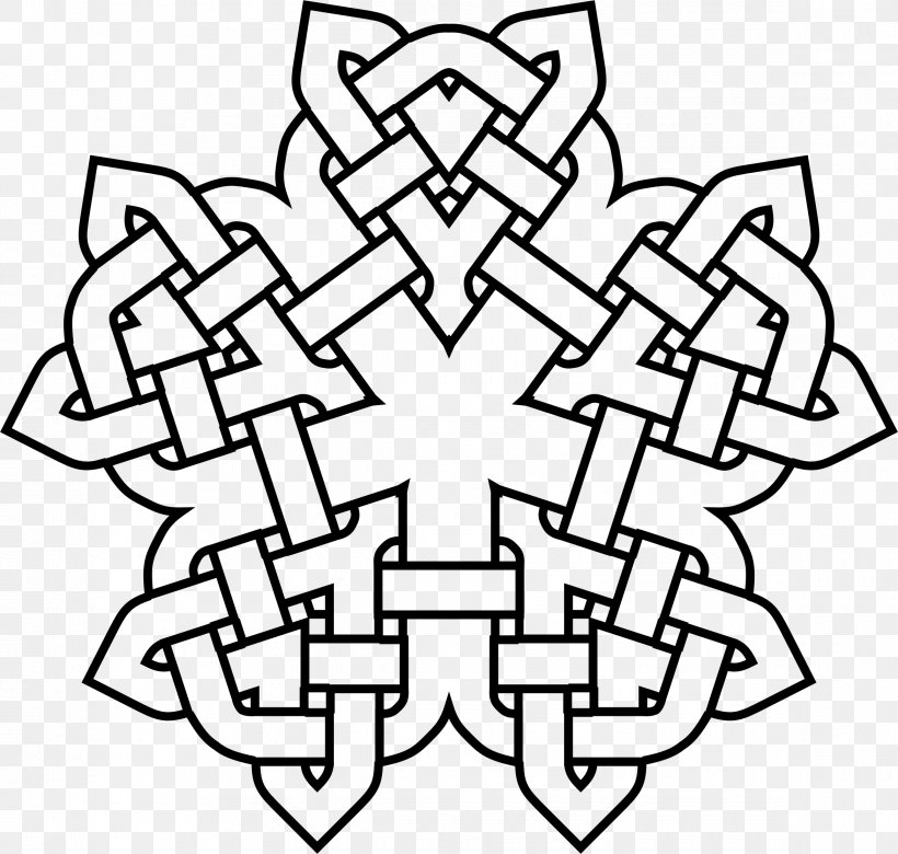 Hip Flask Celtic Knot Clip Art, PNG, 2340x2226px, Hip Flask, Area, Black And White, Celtic Art, Celtic Knot Download Free