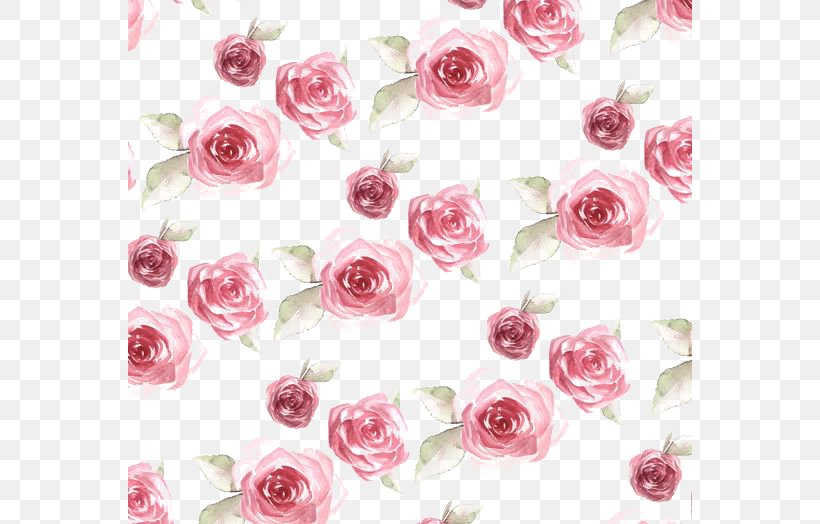 Paper Rose Flower Pattern, PNG, 564x524px, Paper, Artificial Flower, Cut Flowers, Decorative Arts, Drawing Download Free