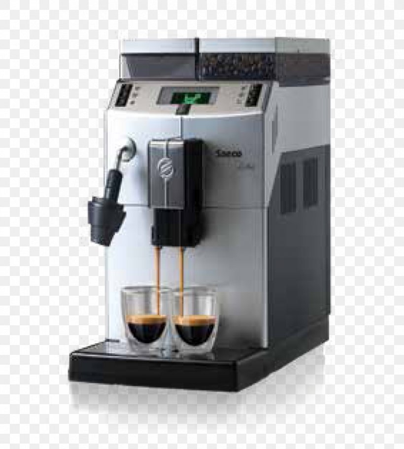 Coffeemaker Espresso Philips Saeco Lirika, PNG, 850x945px, Coffee, Coffee Vending Machine, Coffeemaker, Drip Coffee Maker, Espresso Download Free