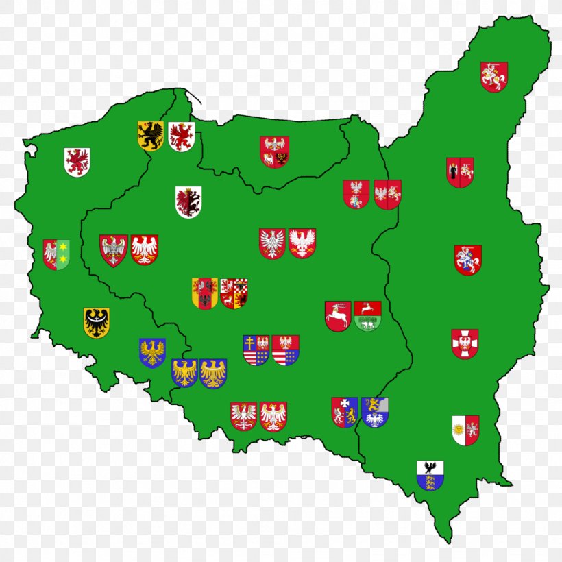 Second Polish Republic Poland Polish–Lithuanian Commonwealth Map 波兰民主化运动, PNG, 1024x1024px, Second Polish Republic, Area, Coat Of Arms, Coat Of Arms Of Lithuania, Coat Of Arms Of Poland Download Free