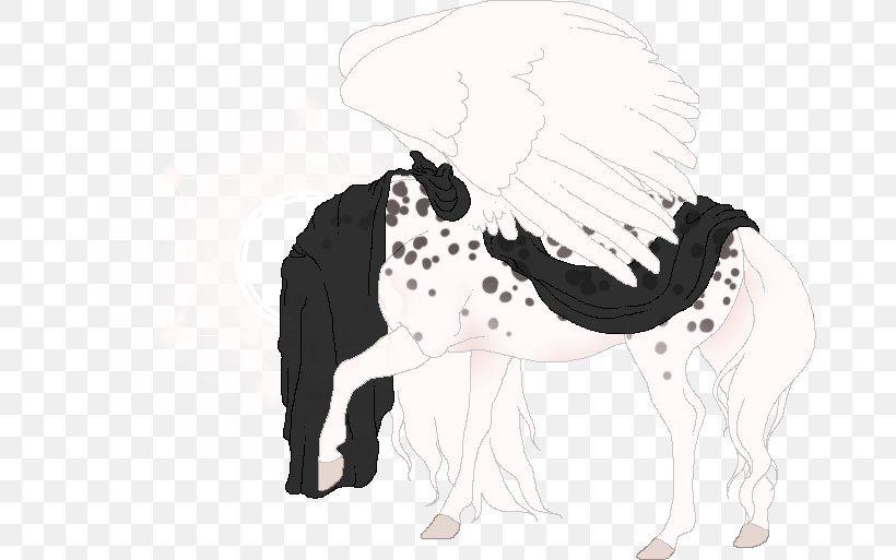 Dog Horse Cattle Drawing, PNG, 675x513px, Dog, Black And White, Carnivoran, Cattle, Cattle Like Mammal Download Free