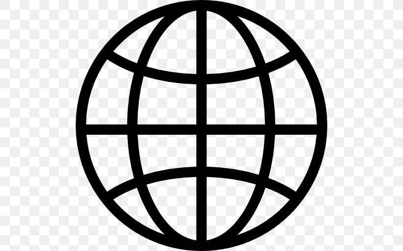 Globe Earth Pictogram Symbol, PNG, 512x512px, Globe, Area, Ball, Black And White, Earth Download Free
