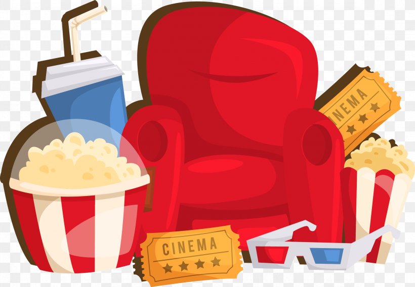 Movie Theater Film Cinema Vector Graphics Illustration, PNG, 2352x1630px, Movie Theater, Art, Cinema, Cuisine, Fast Food Download Free