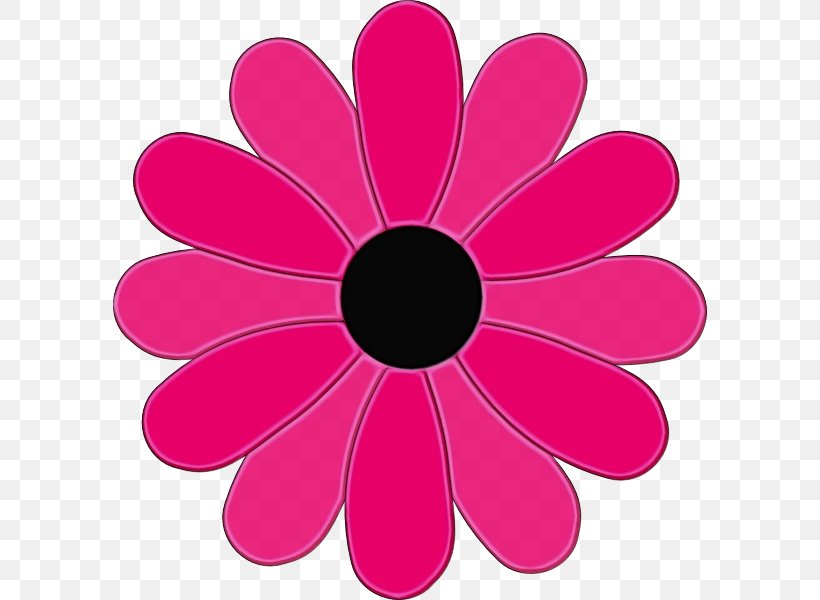 Clip Art Vector Graphics Common Daisy Free Content, PNG, 594x600px, Common Daisy, African Daisy, Dahlia, Flower, Gerbera Download Free