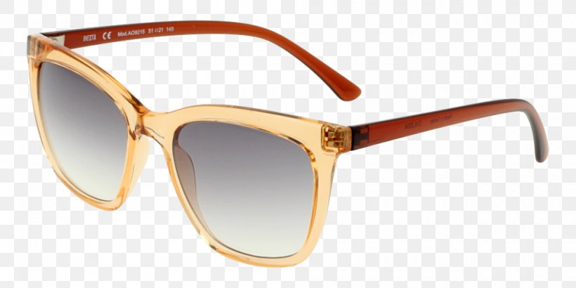 Sunglasses Eyewear Goggles Ray-Ban, PNG, 1000x500px, Glasses, Alain Mikli, Beige, Bottega Veneta, Brown Download Free