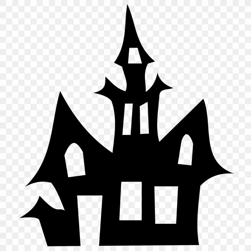 Haunted House Ghost YouTube Clip Art, PNG, 1200x1200px, Haunted House, Artwork, Black And White, Ghost, House Download Free