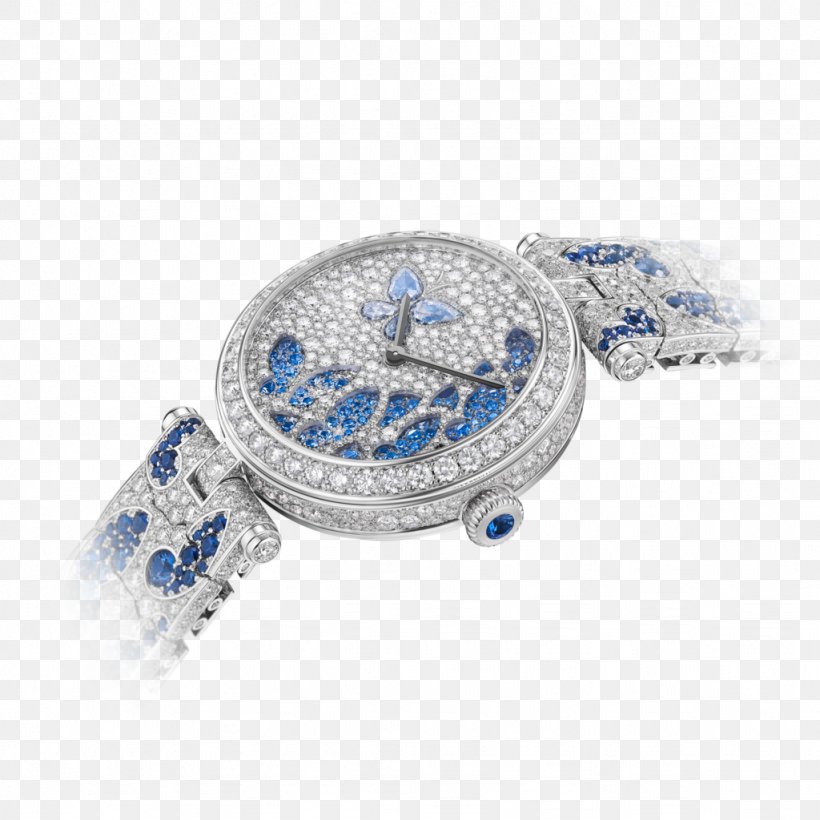 Van Cleef & Arpels Jewellery Sapphire Watch Art, PNG, 1024x1024px, Van Cleef Arpels, Art, Arts, Astronomy, Beauty Download Free