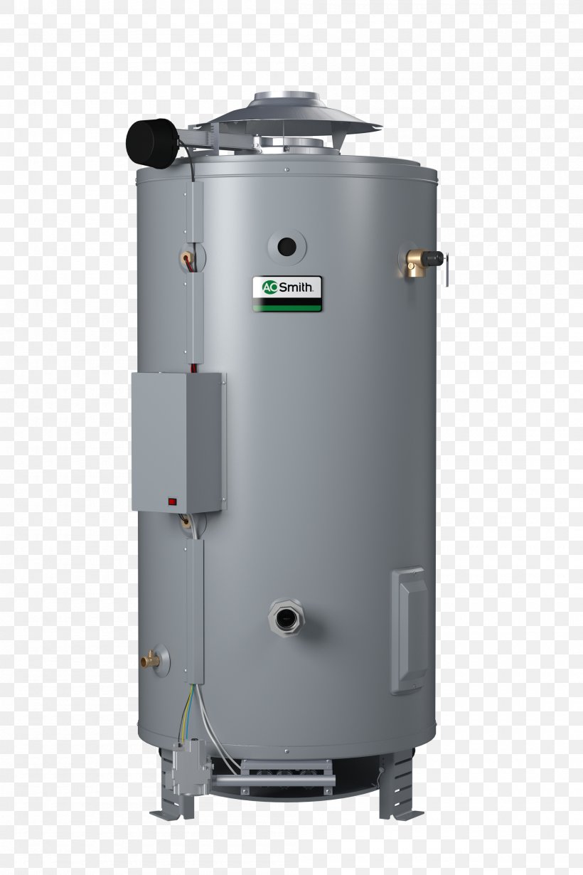 A. O. Smith Water Products Company Water Heating Natural Gas Electric Heating Gas Heater, PNG, 2000x3000px, O Smith Water Products Company, Bradford White, Current Transformer, Cylinder, Electric Heating Download Free