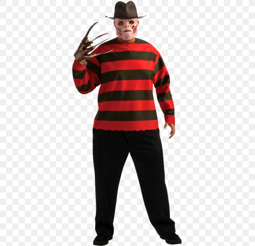 Costume Party Freddy Krueger Halloween Costume Sweater, PNG, 500x793px, Costume, Clothing, Cosplay, Costume Party, Disguise Download Free