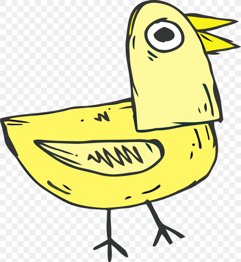 Ducks Line Art Birds Beak Yellow, PNG, 2760x3000px, Cartoon Bird, Beak, Birds, Duck, Ducks Download Free