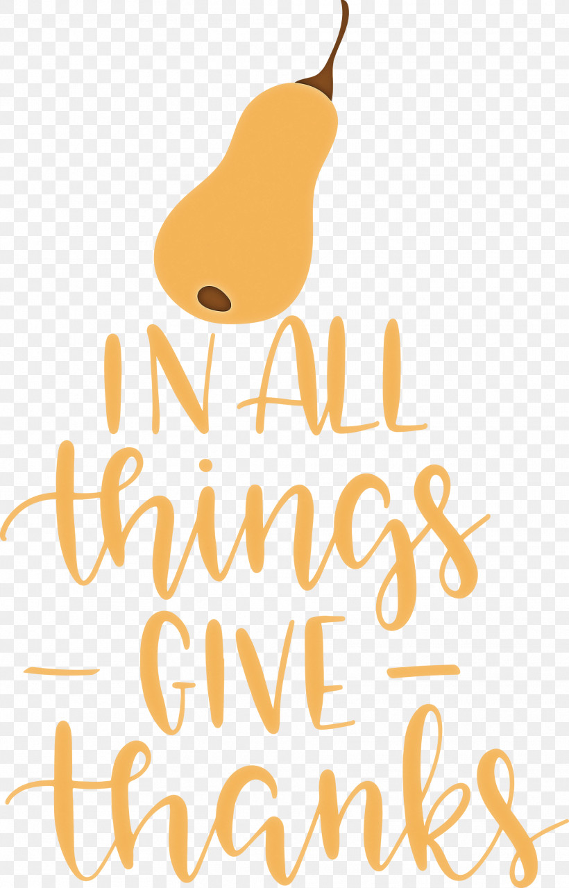 Give Thanks Thanksgiving, PNG, 1923x3000px, Give Thanks, Beak, Calligraphy, Fruit, Happiness Download Free