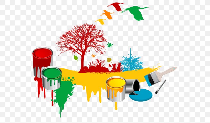 Painting Bucket, PNG, 568x482px, Paint, Art, Artwork, Bucket, Color Download Free