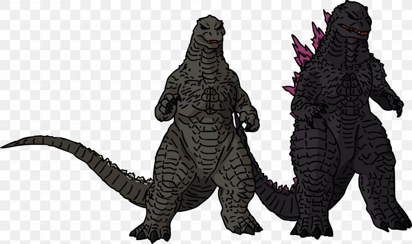 Godzilla Junior DeviantArt Drawing, PNG, 3097x1842px, Godzilla, Action Figure, Animal Figure, Deviantart, Dinosaur Download Free