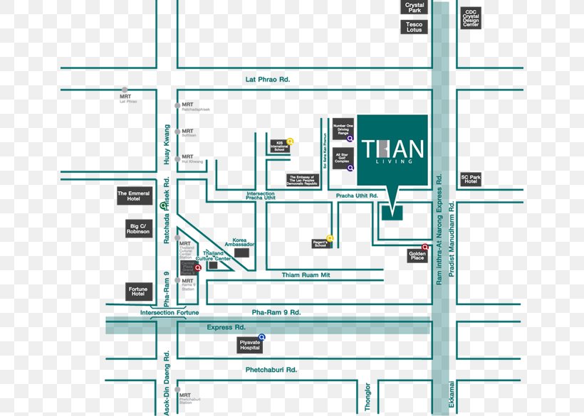 KIS International School Than Living-Ratchada-Prachautit Map Pracha Uthit Road Bang Sue District, PNG, 650x585px, Map, Apartment, Area, Condominium, Diagram Download Free