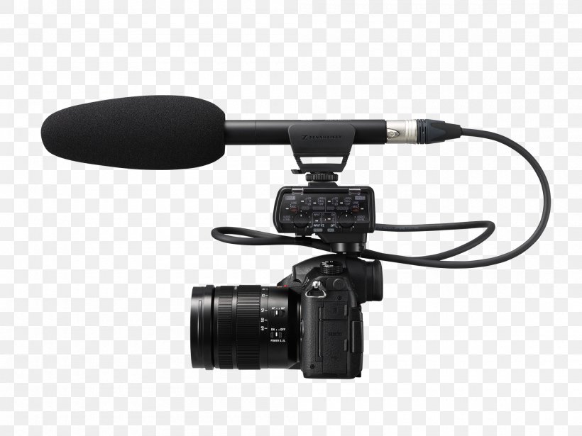 Microphone Panasonic Lumix DC-GH5S Camera, PNG, 2000x1500px, Microphone, Audio, Audio Equipment, Camera, Camera Accessory Download Free