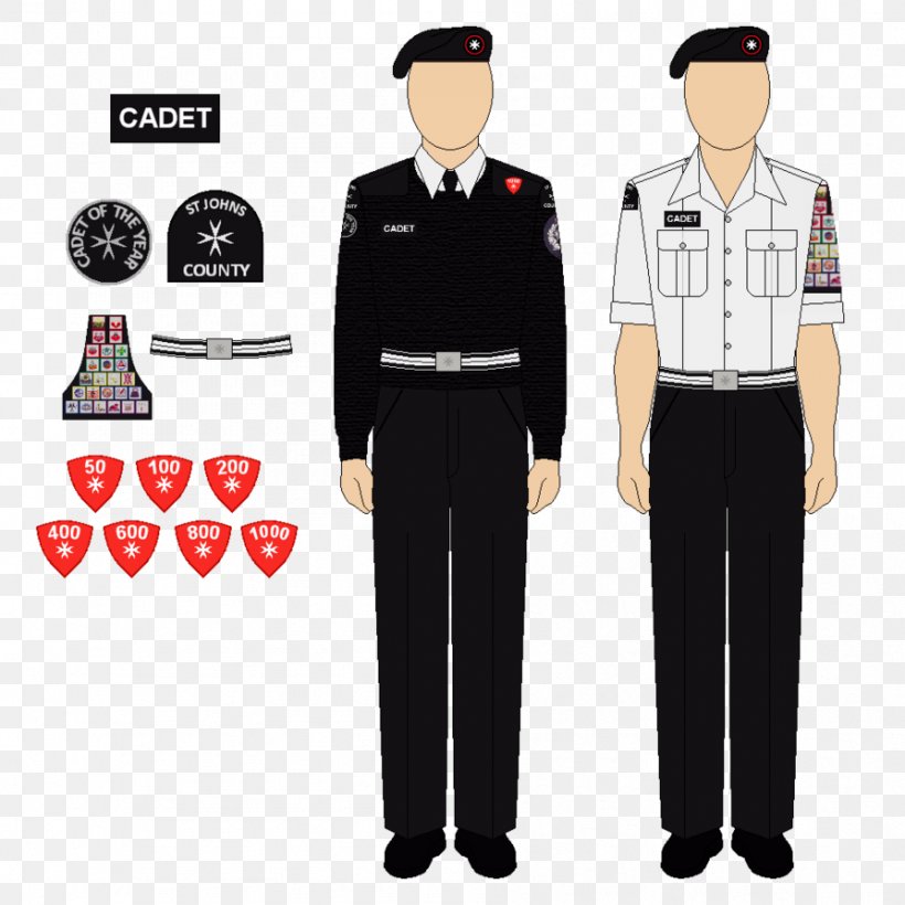 Military Uniform Police Officer St John Ambulance, PNG, 894x894px, Military Uniform, Ambulance, Badge, Brassard, Cadet Download Free