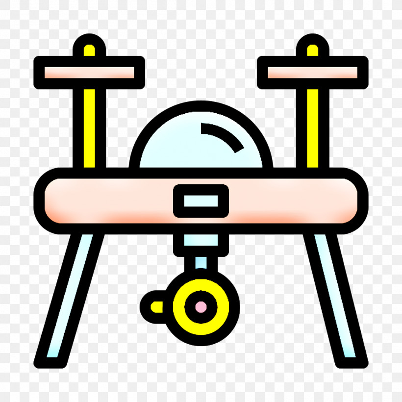 Drone Icon Photography Icon, PNG, 1152x1152px, Drone Icon, Line, Photography Icon, Yellow Download Free