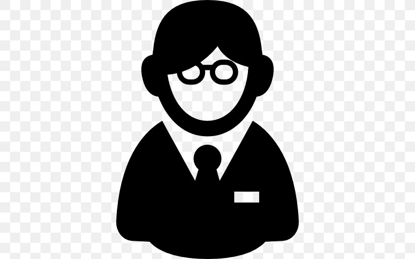 Professor Vector, PNG, 512x512px, Symbol, Black And White, Eyewear, Facial Hair, Fictional Character Download Free