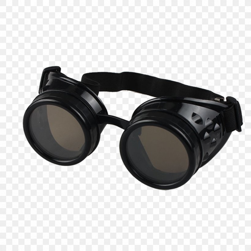 Steampunk Fashion Goggles Goth Subculture Eyewear, PNG, 1000x1000px, Steampunk, Black, Clothing, Clothing Accessories, Cosplay Download Free