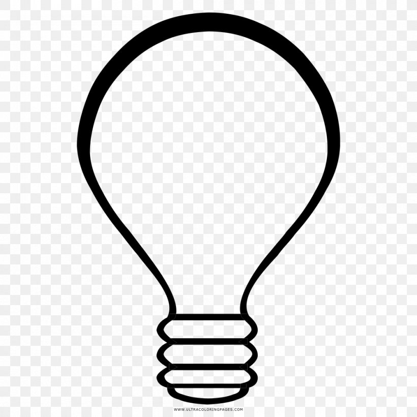 Drawing Coloring Book Incandescent Light Bulb Ausmalbild Lamp, PNG, 1000x1000px, Drawing, Ausmalbild, Black, Black And White, Body Jewelry Download Free