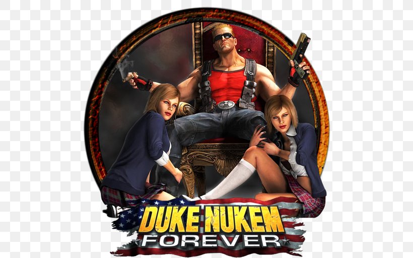 Duke Nukem Forever Duke Nukem: Land Of The Babes Duke Nukem 3D Video Game Lara Croft, PNG, 512x512px, 2k Games, Duke Nukem Forever, Album Cover, Cosplay, Duke Nukem Download Free