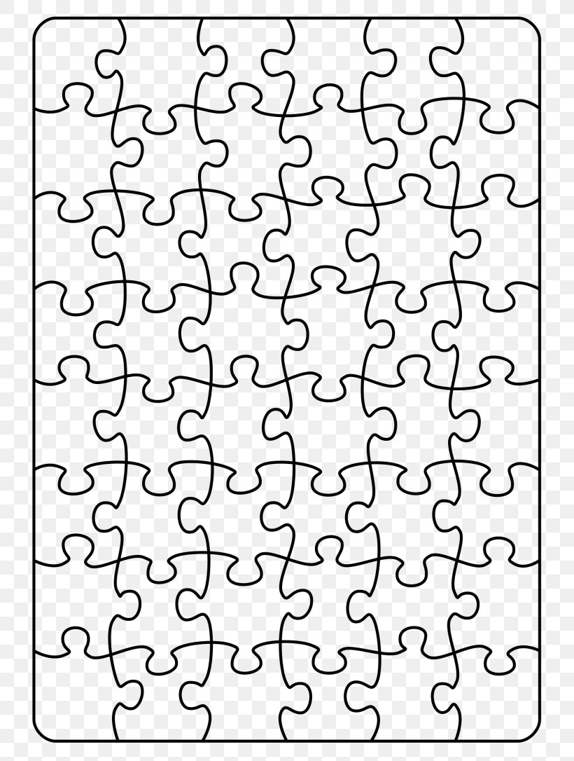 Jigsaw Puzzles Clip Art, PNG, 768x1086px, Jigsaw Puzzles, Area, Auto Part, Black And White, Coloring Book Download Free