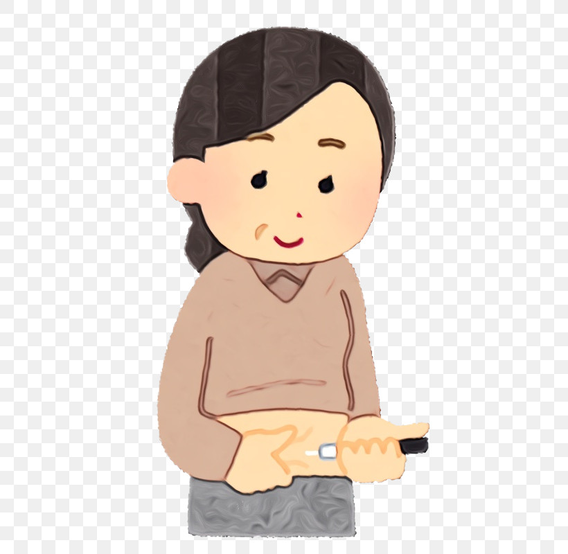 Cartoon Child Animation, PNG, 650x800px, Watercolor, Animation, Cartoon, Child, Paint Download Free