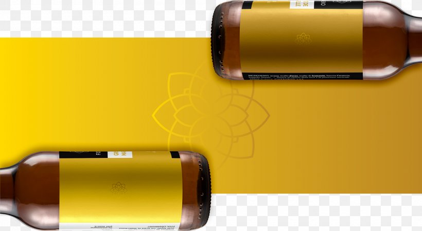 Glass Bottle Cylinder, PNG, 1920x1053px, Glass Bottle, Bottle, Cylinder, Glass, Yellow Download Free
