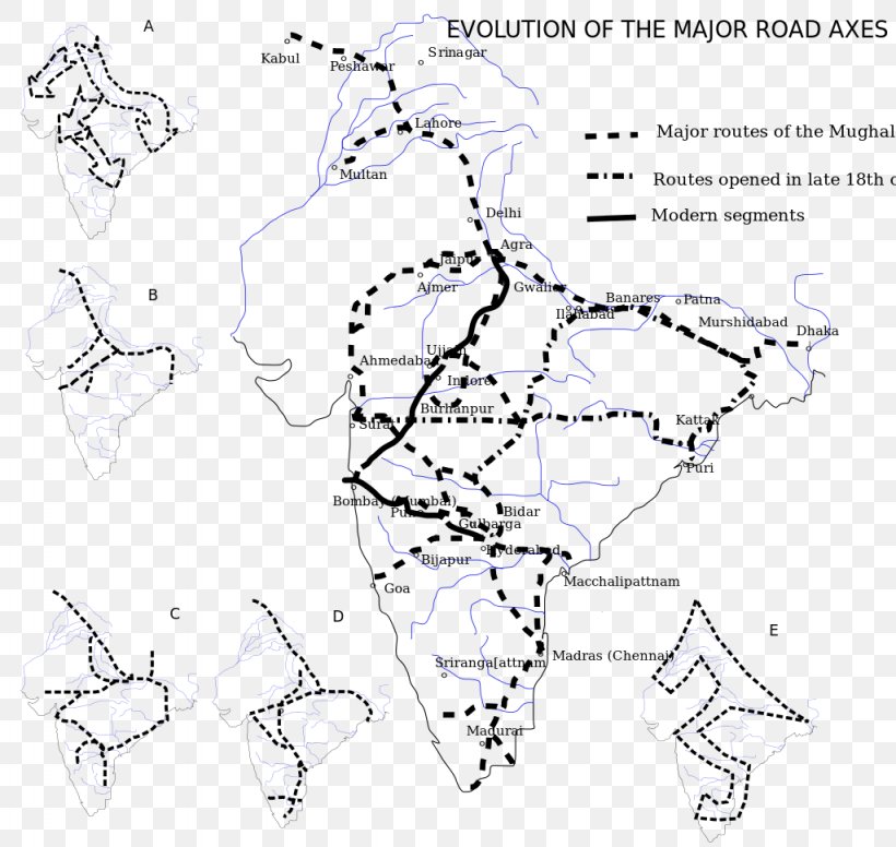 Inca Empire Indian National Highway System Trade Route Delhi Multan Road, PNG, 1024x970px, Inca Empire, Area, Artwork, Auto Part, Black And White Download Free