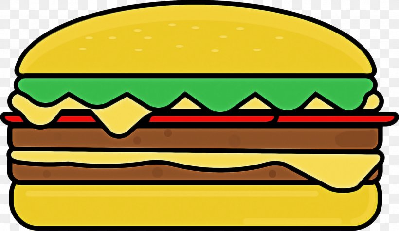 Junk Food Cartoon, PNG, 2392x1390px, Hamburger, Burger King Hamburger, Cheeseburger, Fast Food, Food Download Free