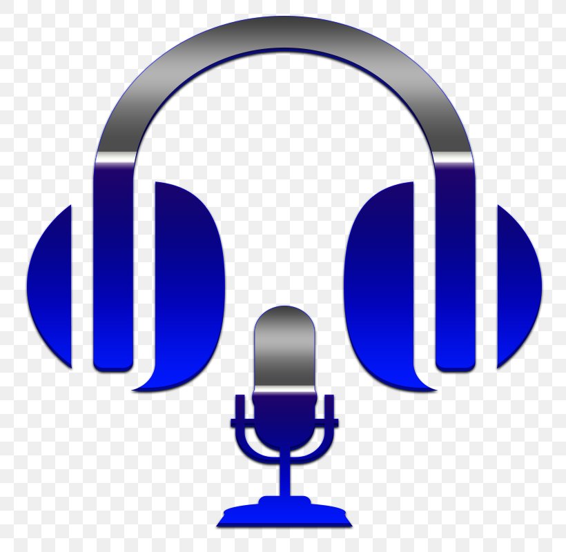 Microphone Logo Headphones Radio Broadcasting Disc Jockey, PNG, 800x800px, Microphone, Audio, Audio Equipment, Brand, Broadcasting Download Free