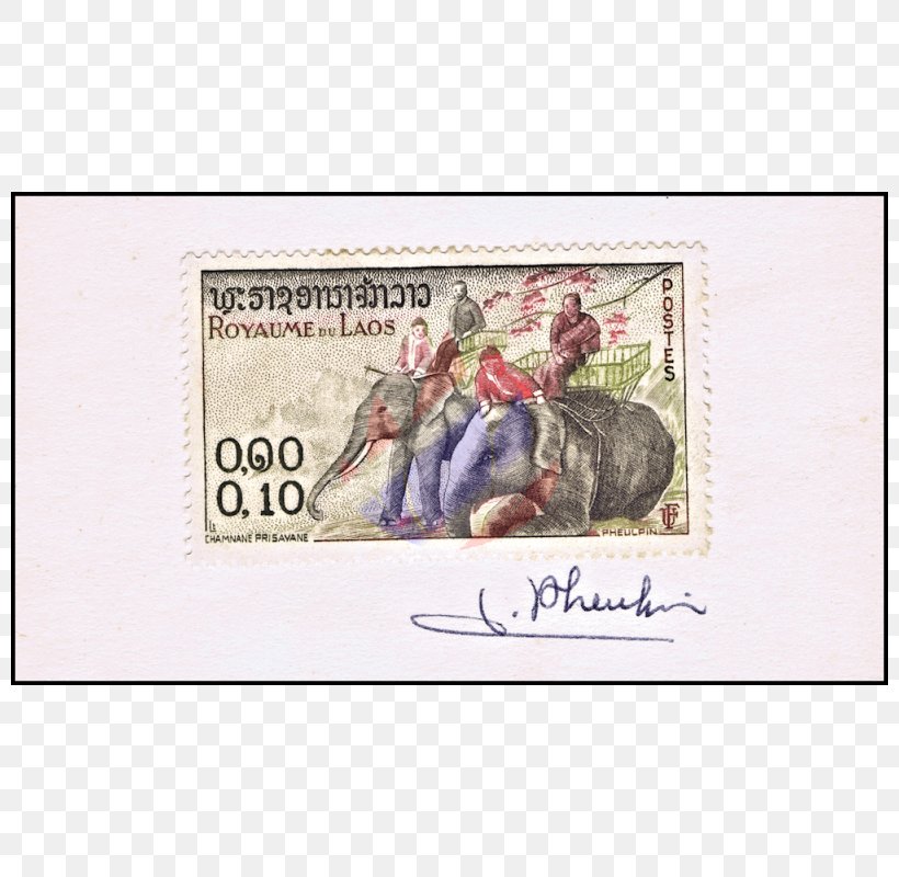 Paper Postage Stamps Mail Laos Elephantidae, PNG, 800x800px, Paper, Animal, Art, Blanket, Cartoon Download Free