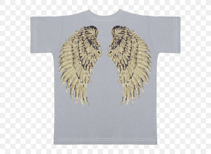 T-shirt Sleeve Outerwear Feather Neck, PNG, 600x600px, Tshirt, Brown, Feather, Neck, Outerwear Download Free