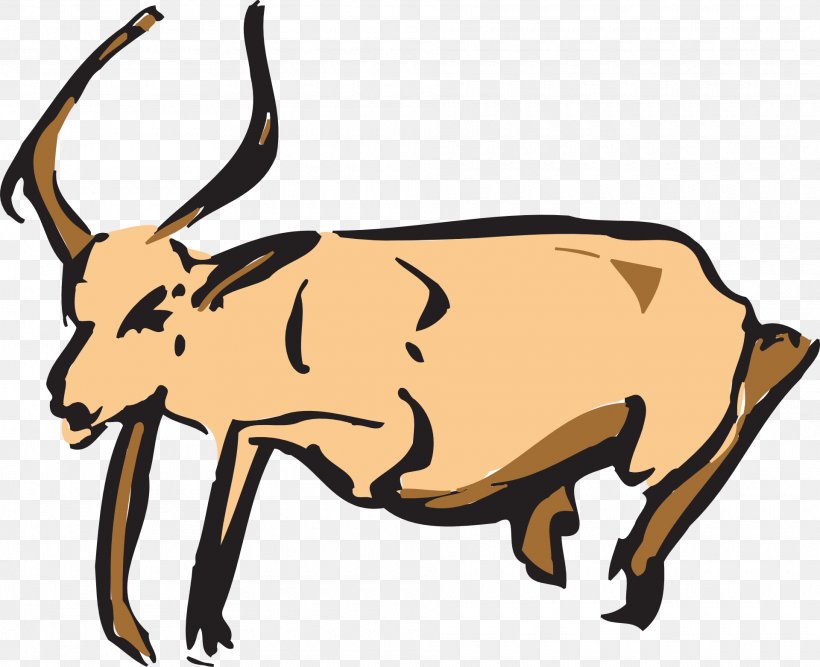 Antelope Horn Gazelle Clip Art, PNG, 1920x1563px, Antelope, Artwork, Bull, Cattle Like Mammal, Cow Goat Family Download Free