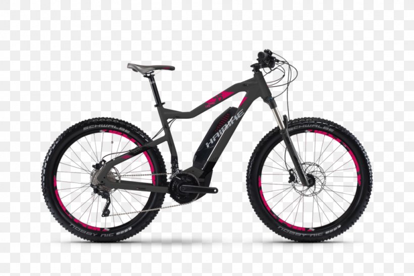 Haibike Electric Bicycle Mountain Bike Hardtail, PNG, 1024x683px, Haibike, Automotive Tire, Bicycle, Bicycle Accessory, Bicycle Drivetrain Part Download Free