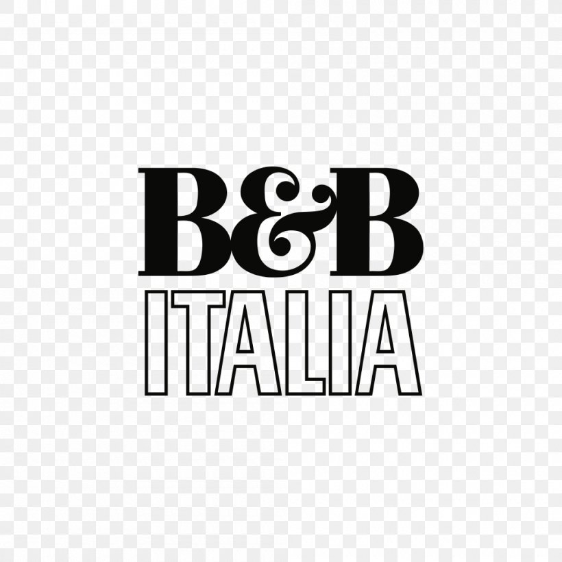 Logo B&B Italia Brand Furniture Design, PNG, 1000x1000px, Logo, Area, Bb Italia, Black, Black And White Download Free