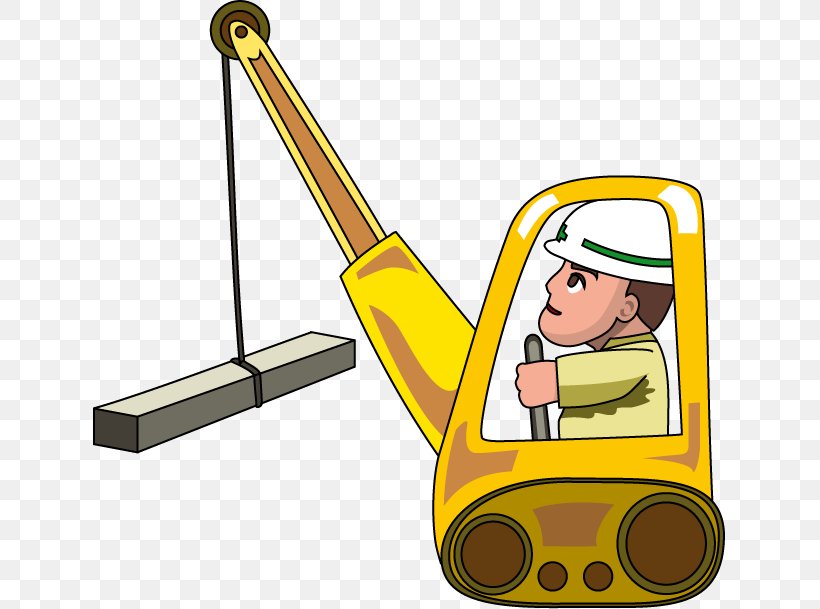 Construction Mobile Crane トラッククレーン Clip Art, PNG, 633x609px, Construction, Building, Carpenter, Cartoon, Construction Industry Of Japan Download Free