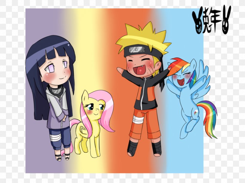 Pony Naruto Uzumaki Princess Celestia Hinata Hyuga, PNG, 900x675px, Watercolor, Cartoon, Flower, Frame, Heart Download Free