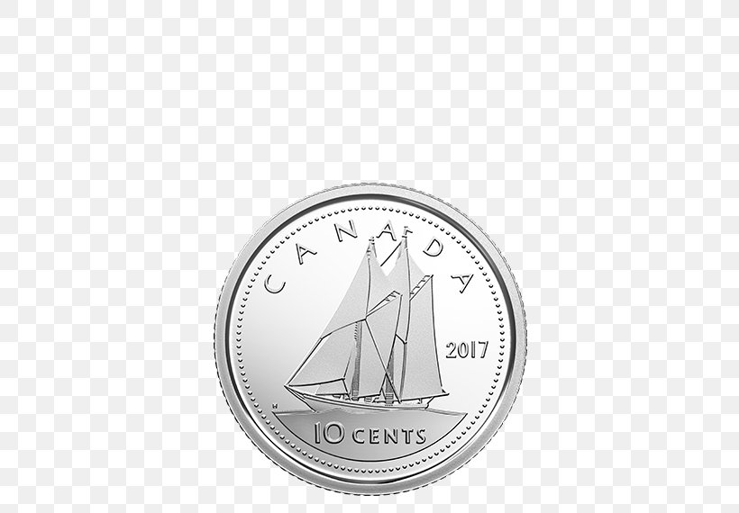 Proof Coinage Silver Dime Royal Canadian Mint, PNG, 570x570px, Coin, Bluenose, Boat, Canadian Tendollar Note, Cent Download Free