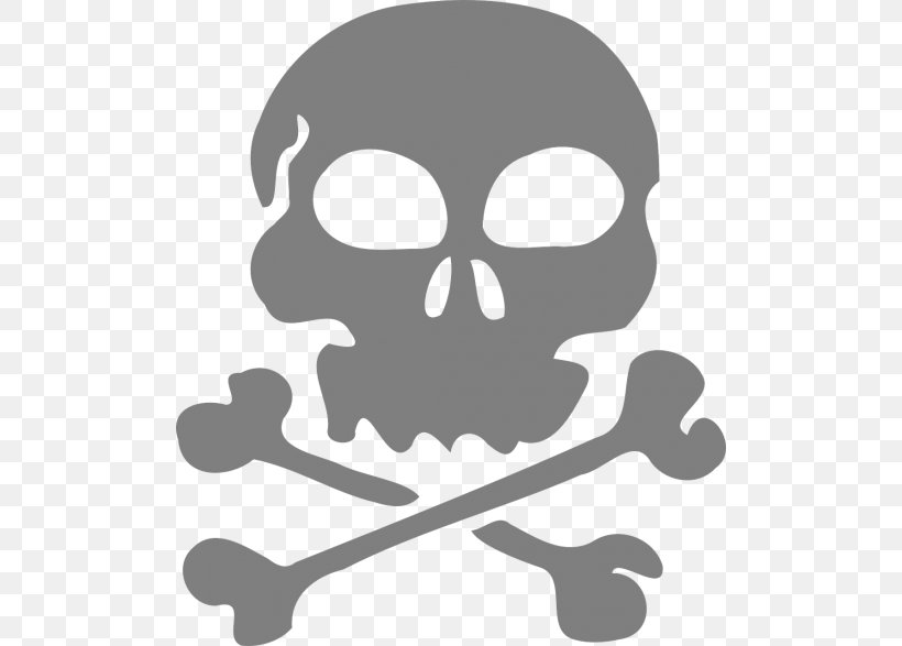 Skull And Crossbones Vector Graphics Image Clip Art, PNG, 500x587px, Skull And Crossbones, Blanket, Bone, Drawing, Jaw Download Free
